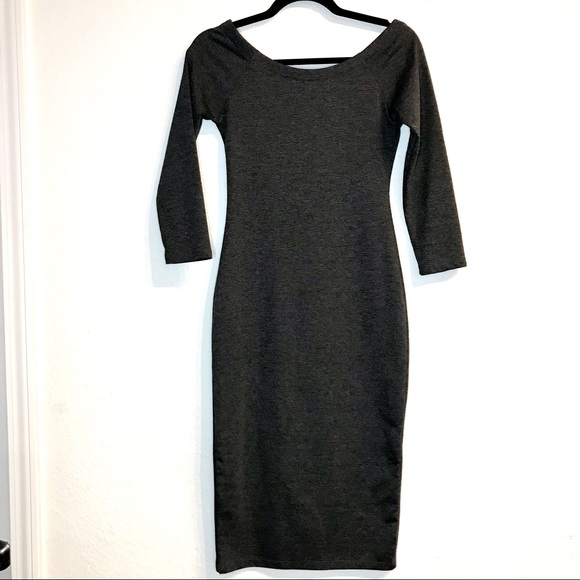 Zara Dresses & Skirts - Zara Trafaluc Bodycon Midi Dress size M
